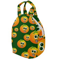 Seamless Orange Pattern Travel Backpacks by Mariart