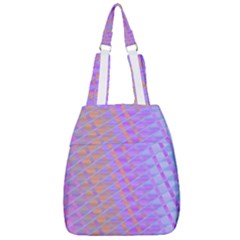 Diagonal Line Design Art Center Zip Backpack by LoolyElzayat