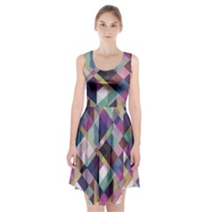 Geometric Sense Racerback Midi Dress by WensdaiAmbrose