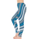 Blue Wave Surges On Leggings  View3