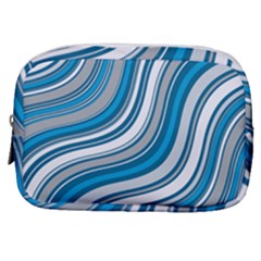 Blue Wave Surges On Make Up Pouch (small) by WensdaiAmbrose