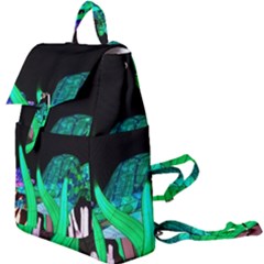 Dragon Lights Turtle Buckle Everyday Backpack by Riverwoman