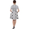 XO Valentines day pattern Sailor Dress View2