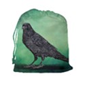 Raven - In Green - Drawstring Pouch (XXL) View2