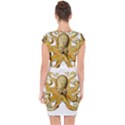 Animal Art Forms In Nature Clips Capsleeve Drawstring Dress  View2