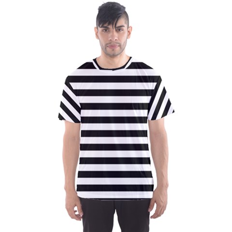 Black Stripes Men s Sports Mesh Tee by snowwhitegirl