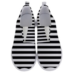 Black Stripes No Lace Lightweight Shoes by snowwhitegirl