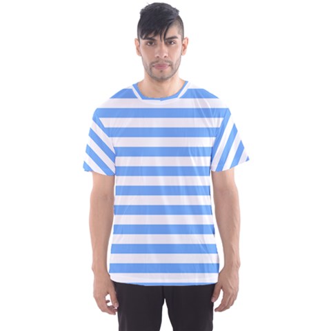 Blue Stripes Men s Sports Mesh Tee by snowwhitegirl