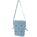 Ornamental Blue Folding Shoulder Bag View1