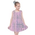 Old Pink Wood Wall Kids  Summer Dress View1