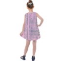 Old Pink Wood Wall Kids  Summer Dress View2