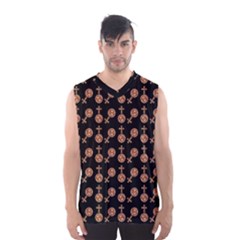 Victorian Crosses Black Men s Basketball Tank Top by snowwhitegirl