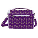 Victorian Crosses Purple Satchel Shoulder Bag View3