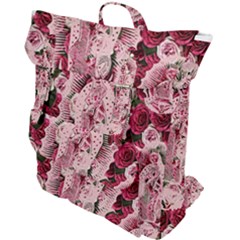 Guadalupe Roses Buckle Up Backpack by snowwhitegirl