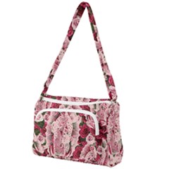 Guadalupe Roses Front Pocket Crossbody Bag by snowwhitegirl