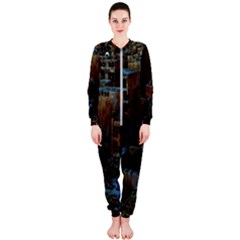 Building Ruins Old Industry Onepiece Jumpsuit (ladies)  by Pakrebo
