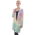 Balmy Pastel Seashore Hooded Pocket Cardigan View1