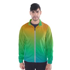 Sunburnt Splash Windbreaker (men) by retrotoomoderndesigns