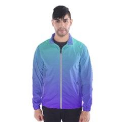 Turquoise Purple Dream Windbreaker (men) by retrotoomoderndesigns