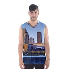 Columbus Skyline Men s Basketball Tank Top by Riverwoman