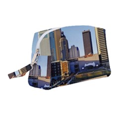 Columbus Skyline Wristlet Pouch Bag (medium) by Riverwoman