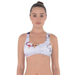 Children Children Drawing Flock Got No Strings Sports Bra by Pakrebo