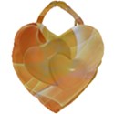 Lines Wave Heart Love Smile Giant Heart Shaped Tote View2