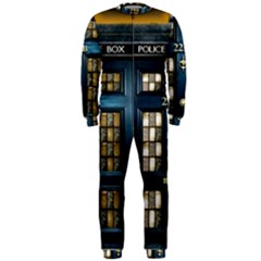 Tardis Sherlock Holmes 221b Onepiece Jumpsuit (men)  by Sudhe