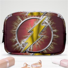 Flashy Logo Make Up Pouch (small) by Sudhe