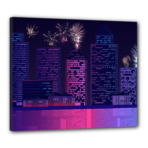 Architecture Home Skyscraper Canvas 24  X 20  (stretched) by Sudhe