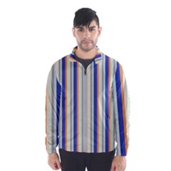 Candy Stripes 3 Windbreaker (men) by retrotoomoderndesigns