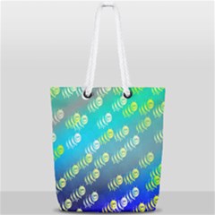 Animal Nature Cartoon Wild Wildlife Wild Life Full Print Rope Handle Tote (small) by Sudhe