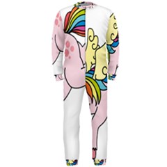 Unicorn Arociris Raimbow Magic Onepiece Jumpsuit (men)  by Sudhe