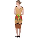 Burger Double Sleeveless Pencil Dress View4