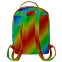 Background Diagonal Refraction Flap Pocket Backpack (Large) View3