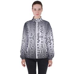 Science Formulas High Neck Windbreaker (women) by Sudhe