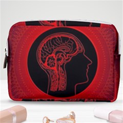 Artificial Intelligence Brain Think Make Up Pouch (medium) by Sudhe