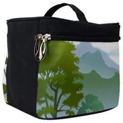 Forest Landscape Photography Illustration Make Up Travel Bag (big) by Sudhe