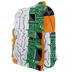 Technology Brain Digital Creative Classic Backpack by Sudhe