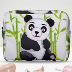 Giant Panda Bear Make Up Pouch (large) by Sudhe