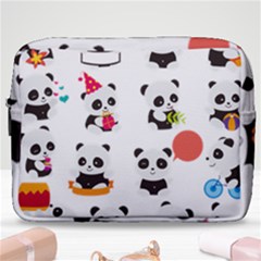 Giant Panda Bear Cuteness Make Up Pouch (large) by Sudhe