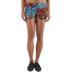 Grateful Dead Rock Band Yoga Shorts by Sudhe