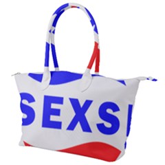 Sexsi Sexy Logo Canvas Shoulder Bag by Sudhe