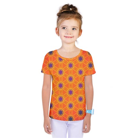 Texture Background Pattern Kids  One Piece Tee by Pakrebo