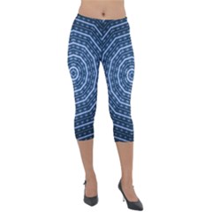 Digital Art Art Artwork Abstract Lightweight Velour Capri Leggings  by Pakrebo