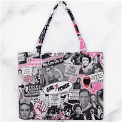 Feminism Collage  Mini Tote Bag by Valentinaart