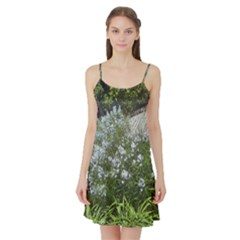 Lurie Garden Amsonia Satin Night Slip by Riverwoman