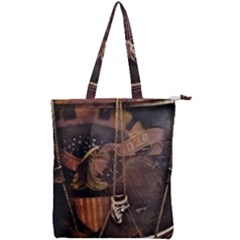 Grand Army Of The Republic Drum Double Zip Up Tote Bag by Riverwoman