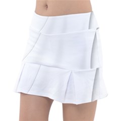 Ghost Boo Halloween Spooky Haunted Tennis Skirt by Sudhe
