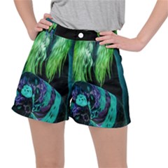 Digital Art Woman Body Part Photo Stretch Ripstop Shorts by dflcprintsclothing